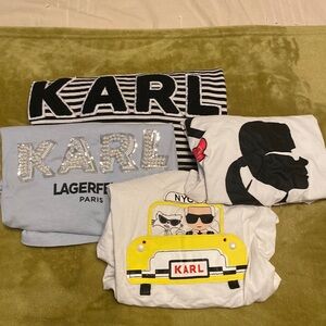 Karl Lagerfeld tshirt & sweatshirt bundle OFFERS WELCOME!